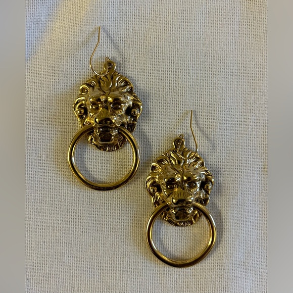 VANESSA MOONEY - THE VANDAL DOOR KNOCKER EARRINGS - Worn Once - Picture 7 of 8